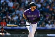 CJ Cron belts a home run during a San Francisco Giants v Colorado Rockies game last year. Cron is one of the more underrated sluggers in baseball.